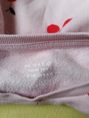 Bluza Primark 80 różowa w wisienki 9-12 mies.