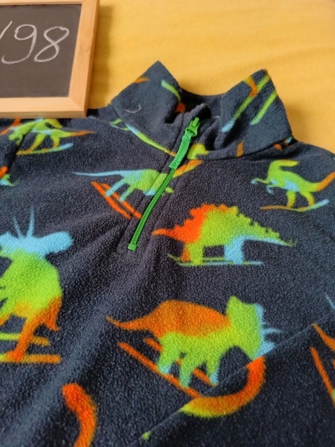 Bluza polarowa Mountain Warehouse 92/98 dinozaury ciepła polar chłopięca