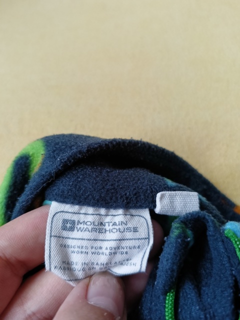 Bluza polarowa Mountain Warehouse 92/98 dinozaury ciepła polar chłopięca