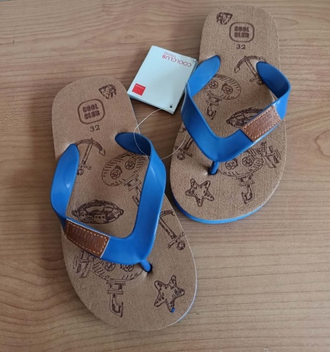 Cool Club – Japonki Chłopięce, Niebieskie, Rozmiar 32