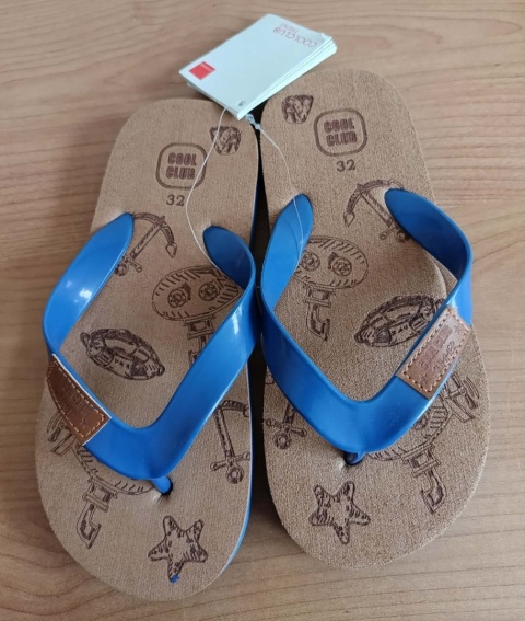 Cool Club – Japonki Chłopięce, Niebieskie, Rozmiar 32