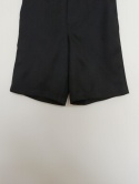 Czarne eleganckie spodenki chłopięce GEORGE 6–7 lat 116–122 cm – krótkie spodenki szkolne