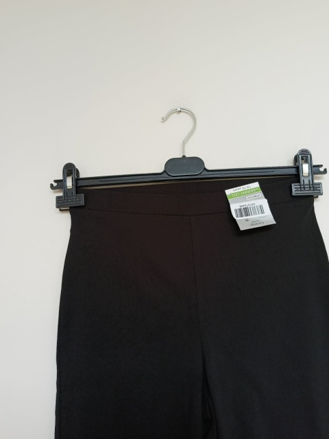 Czarne legginsy dziewczęce GEORGE 14–15 lat 164–170 cm – elastyczne spodnie