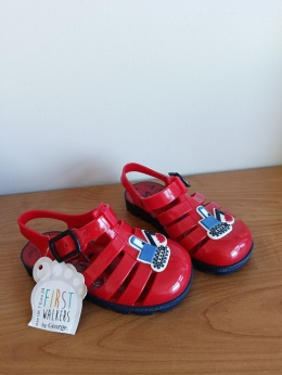 Czerwone sandały żelowe George – r. 24