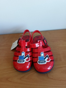 Czerwone sandały żelowe George – r. 24