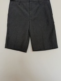 Grafitowe eleganckie spodenki chłopięce TU 6 lat 116 cm – wizytowe krótkie spodenki