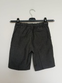 Grafitowe eleganckie spodenki chłopięce TU 6 lat 116 cm – wizytowe krótkie spodenki