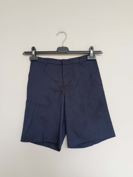 Granatowe eleganckie spodenki chłopięce GEORGE 10–11 lat 140–146 cm – krótkie spodenki wizytowe