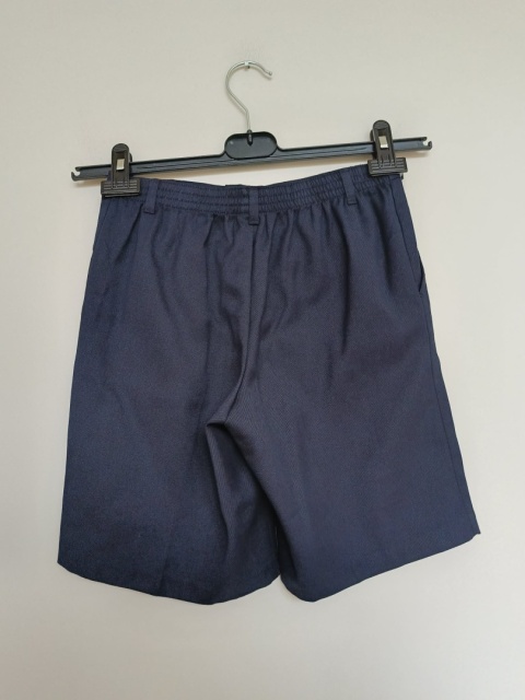 Granatowe eleganckie spodenki chłopięce GEORGE 10–11 lat 140–146 cm – krótkie spodenki wizytowe