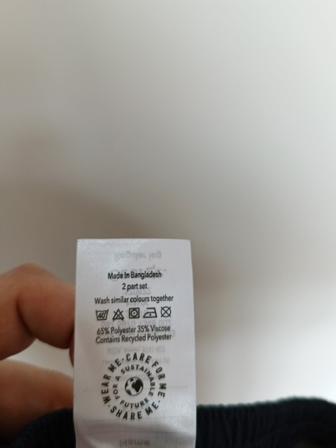 Granatowe eleganckie spodenki chłopięce GEORGE 10–11 lat 140–146 cm – krótkie spodenki wizytowe