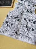 Kamizelka Disney 101 Dalmatyńczyków 80/86 bezrękawnik z kapturem Pepco