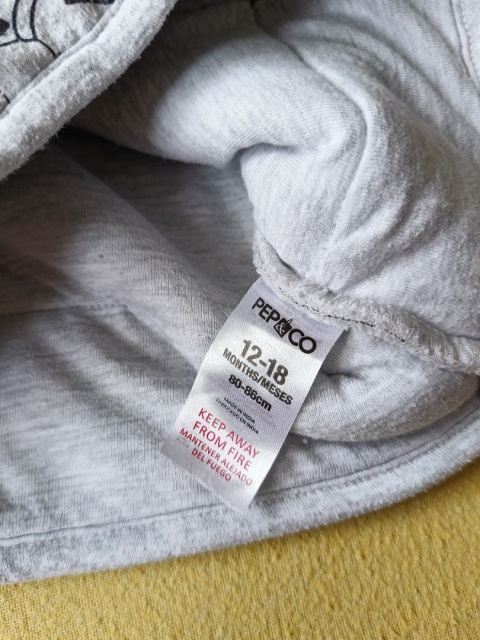 Kamizelka Disney 101 Dalmatyńczyków 80/86 bezrękawnik z kapturem Pepco