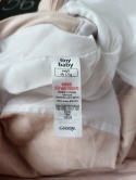 Kombinezon niemowlęcy George 56 różowy ocieplany z uszkami