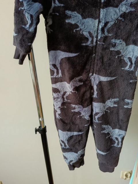 Kombinezon polarowy dinozaury M&S 2-3 lata 98 cm