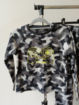 Komplet polarowy piżama Next Level moro 10 lat 2 części