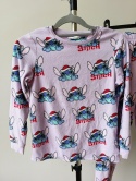 Piżama dziewczęca Stitch M&S 134 komplet polar Disney 8-9 lat