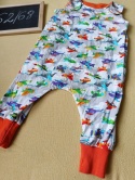 Rampers niemowlęcy samoloty 62/68 handmade