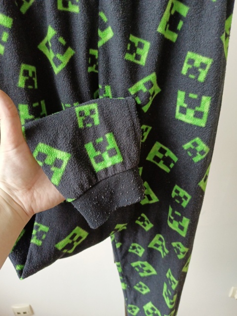 Spodnie polarowe Minecraft Creeper Primark 12-13 lat
