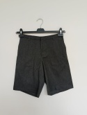 Szare eleganckie spodenki chłopięce GEORGE 12-13 lat 152-158 cm – krótkie spodenki wizytowe