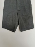 Szare eleganckie spodenki chłopięce GEORGE 12-13 lat 152-158 cm – krótkie spodenki wizytowe