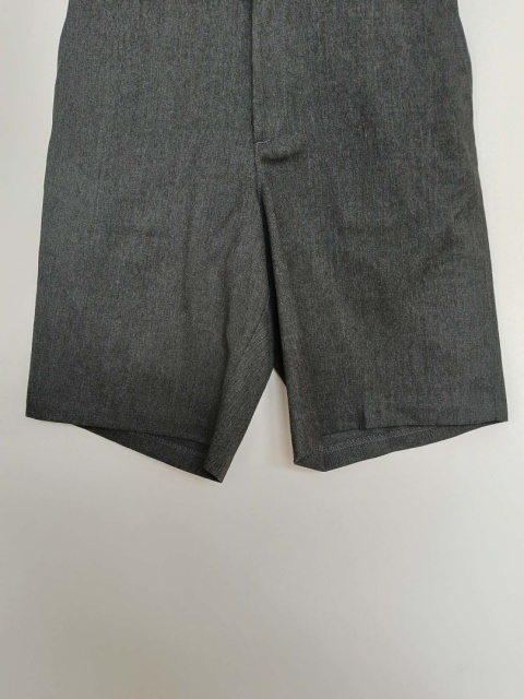 Szare eleganckie spodenki chłopięce GEORGE 12-13 lat 152-158 cm – krótkie spodenki wizytowe
